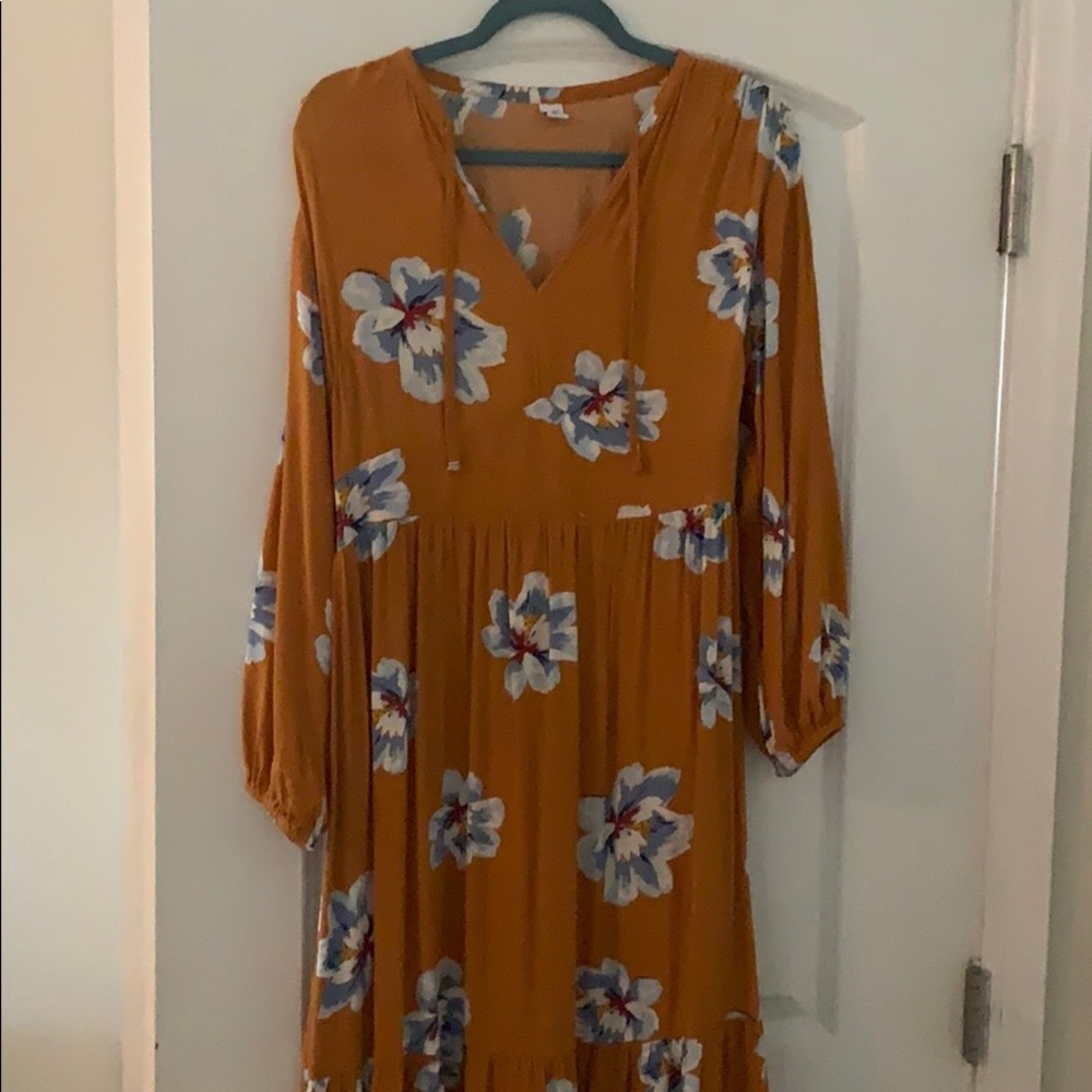Cute boho midi dress